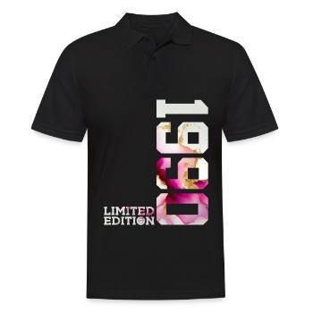 36TH BIRTHDAY 36 YEARS LIMITED EDITION 1990 - Men's Polo Shirt - black - Front - Kai (181cm)
