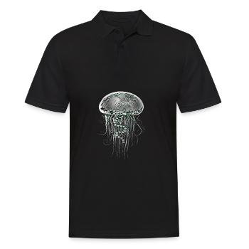 méduse - Polo Homme - noir - Devant - Kai (181cm)