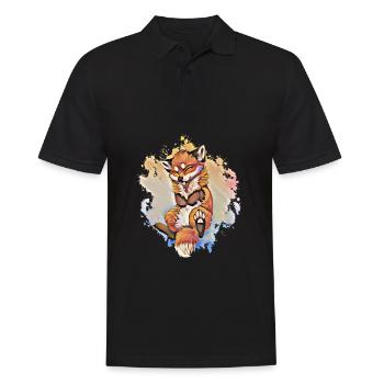 Renard - Polo Homme - noir - Devant - Kai (181cm)