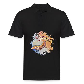 Axolotl - Polo Homme - noir - Devant - Kai (181cm)