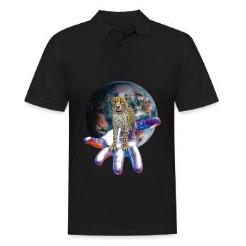 Guépard - Polo Homme - noir - Devant - Kai (181cm)