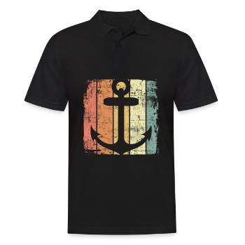 Ancre - Polo Homme - noir - Devant - Kai (181cm)