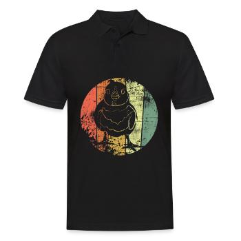 Chick - Men's Polo Shirt - black - Front - Kai (181cm)