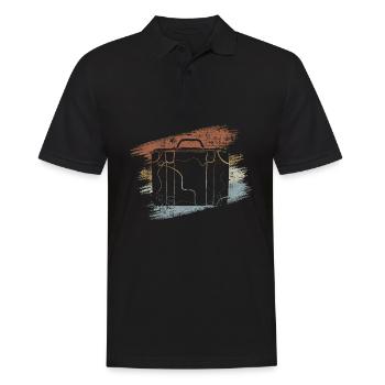 Voyager valise vacanciers - Polo Homme - noir - Devant - Kai (181cm)