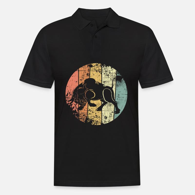 Bulle - Männer Poloshirt - Schwarz