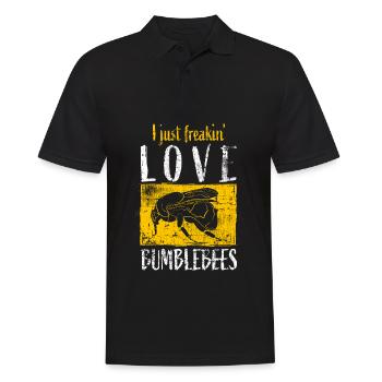 Hummel - Männer Poloshirt - Schwarz - Vorne - Kai (181cm)