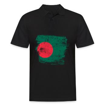 Bangladesh - Polo Homme - noir - Devant - Kai (181cm)