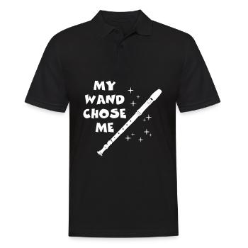Flûte - Polo Homme - noir - Devant - Kai (181cm)