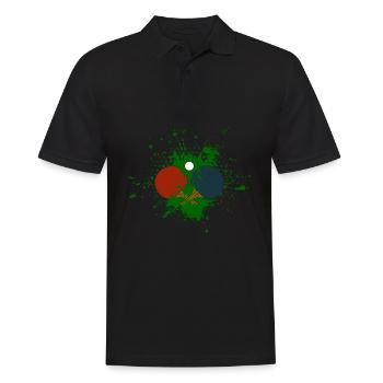 Ping-pong - Polo Homme - noir - Devant - Kai (181cm)