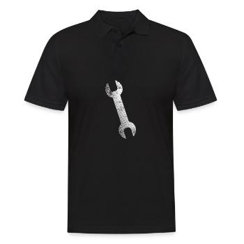 Outil - Polo Homme - noir - Devant - Kai (181cm)