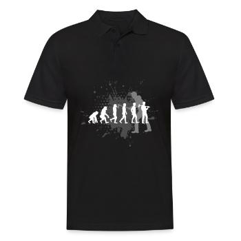 Lumberjack - Men's Polo Shirt - black - Front - Kai (181cm)