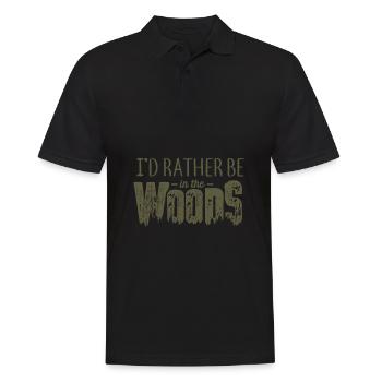 Nature en plein air - Polo Homme - noir - Devant - Kai (181cm)