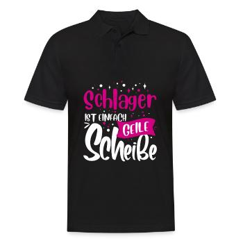 Concert Schlager - Polo Homme - noir - Devant - Kai (181cm)