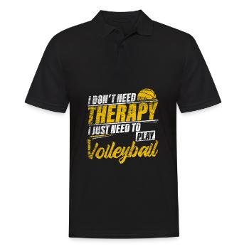 volley-ball - Polo Homme - noir - Devant - Kai (181cm)