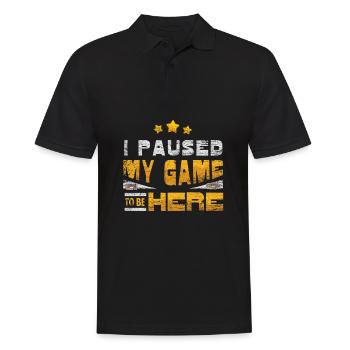 Gaming - Polo Homme - noir - Devant - Kai (181cm)