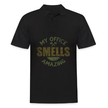 lumberjack - Men's Polo Shirt - black - Front - Kai (181cm)