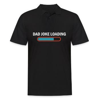 Papa Witz Laden Lustig Vatertag Humor Schlechtes Wortspiel - Männer Poloshirt - Schwarz - Vorne - Kai (181cm)