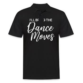 I’ll Bring The Dance Moves - Bachelorette assortie - Polo Homme - noir - Devant - Kai (181cm)
