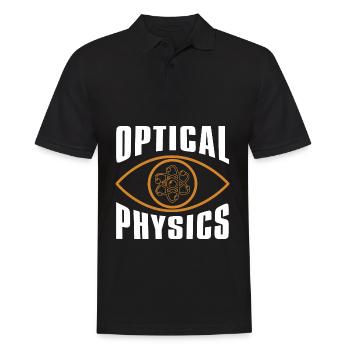 Physik Physiker - Männer Poloshirt - Schwarz - Vorne - Kai (181cm)