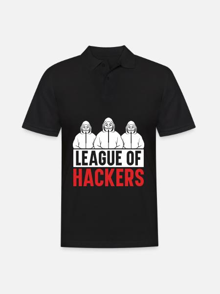 Programmer Coder Software Developer - Men's Polo Shirt - black