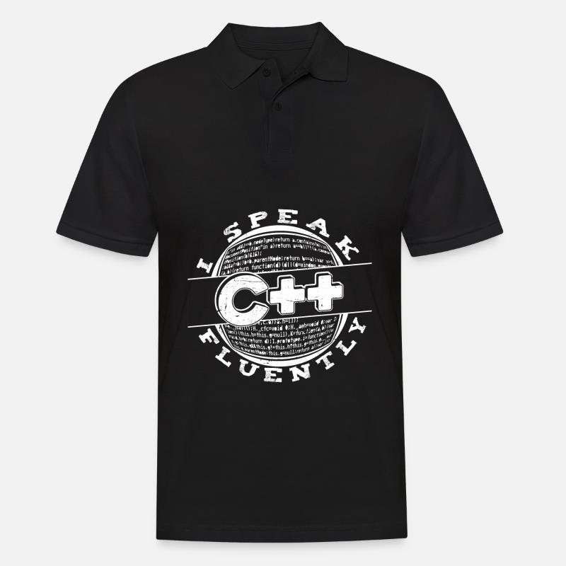 Programmierer Coder Software Entwickler - Männer Poloshirt - Schwarz