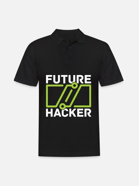 Programmierer Coder Software Entwickler - Männer Poloshirt - Schwarz