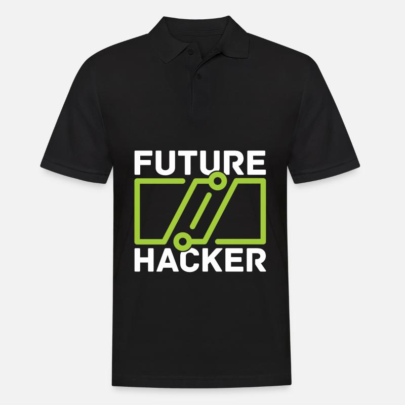 Programmer Coder Software Developer - Men's Polo Shirt - black