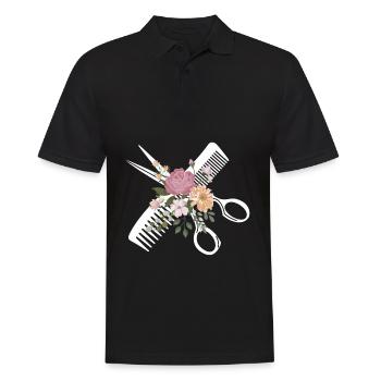 Coiffeur Coiffeur Coiffure Coiffure Coiffure Coiffure - Polo Homme - noir - Devant - Kai (181cm)