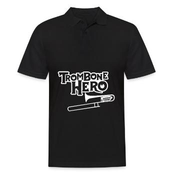 Trombone - Polo Homme - noir - Devant - Kai (181cm)