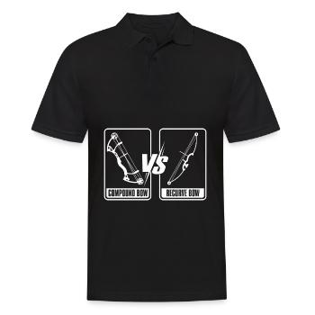 Tir à l’arc Flèche Tir à l’arc Tir à l’arc - Polo Homme - noir - Devant - Kai (181cm)