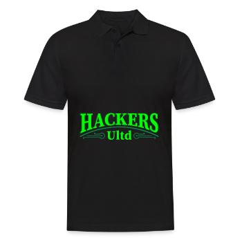 Programmer Coder Software Developer - Men's Polo Shirt - black - Front - Kai (181cm)
