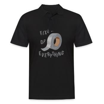Handyman hero artisan T-shirt - Men's Polo Shirt - black - Front - Kai (181cm)