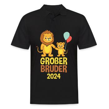 Big Brother 2024 - Men's Polo Shirt - black - Front - Kai (181cm)