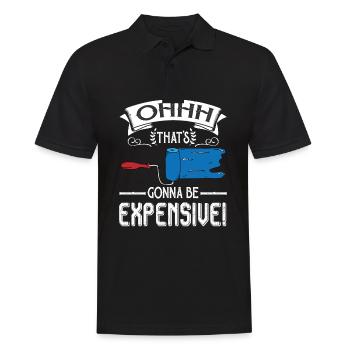 Maler und Lackierer, der Beste und Nervigste Beruf - Männer Poloshirt - Schwarz - Vorne - Kai (181cm)