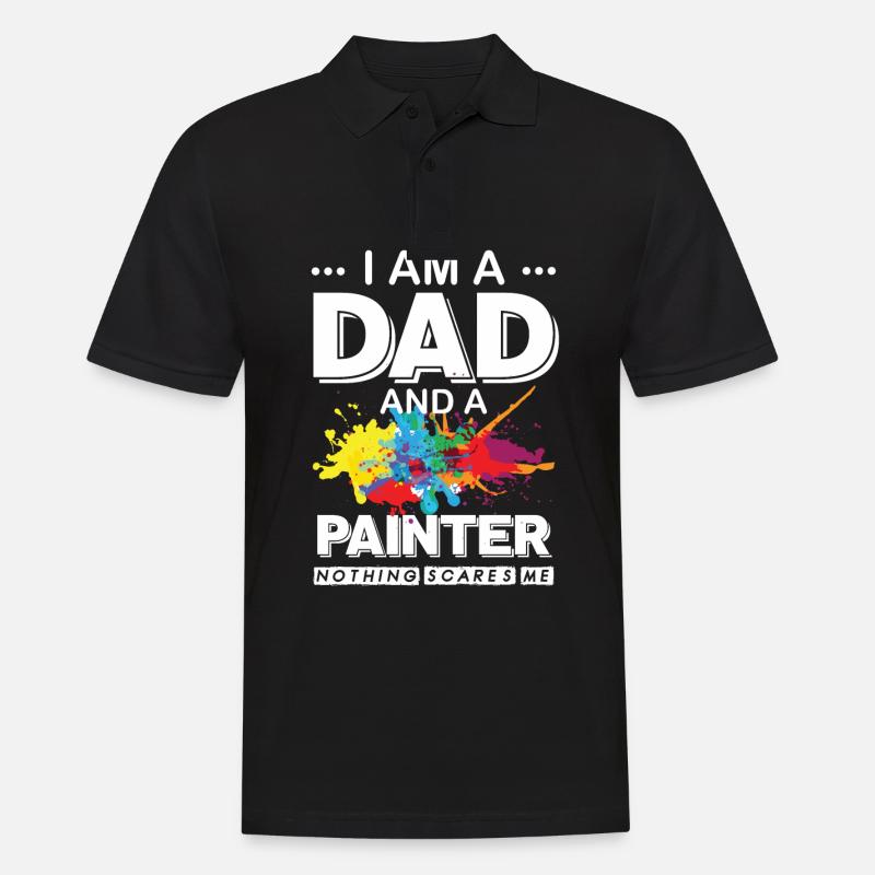 Maler und Lackierer, der Beste und Nervigste Beruf - Männer Poloshirt - Schwarz