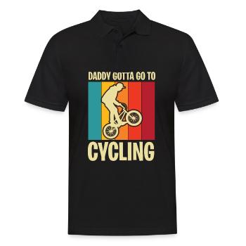 Cadeau de fête des pères pour papa pour la fête des pères - Polo Homme - noir - Devant - Kai (181cm)