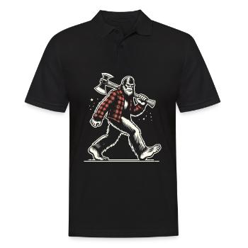Bûcheron Forester Bigfoot - Polo Homme - noir - Devant - Kai (181cm)