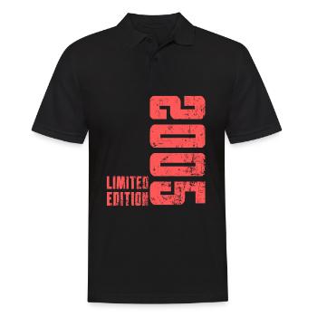 17 Birthday Gift Teenager Born 2005 - Men's Polo Shirt - black - Front - Kai (181cm)