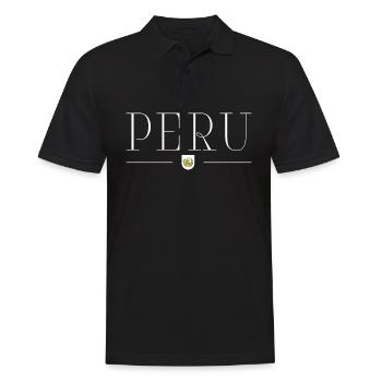 J’adore le Pérou - Polo Homme - noir - Devant - Kai (181cm)