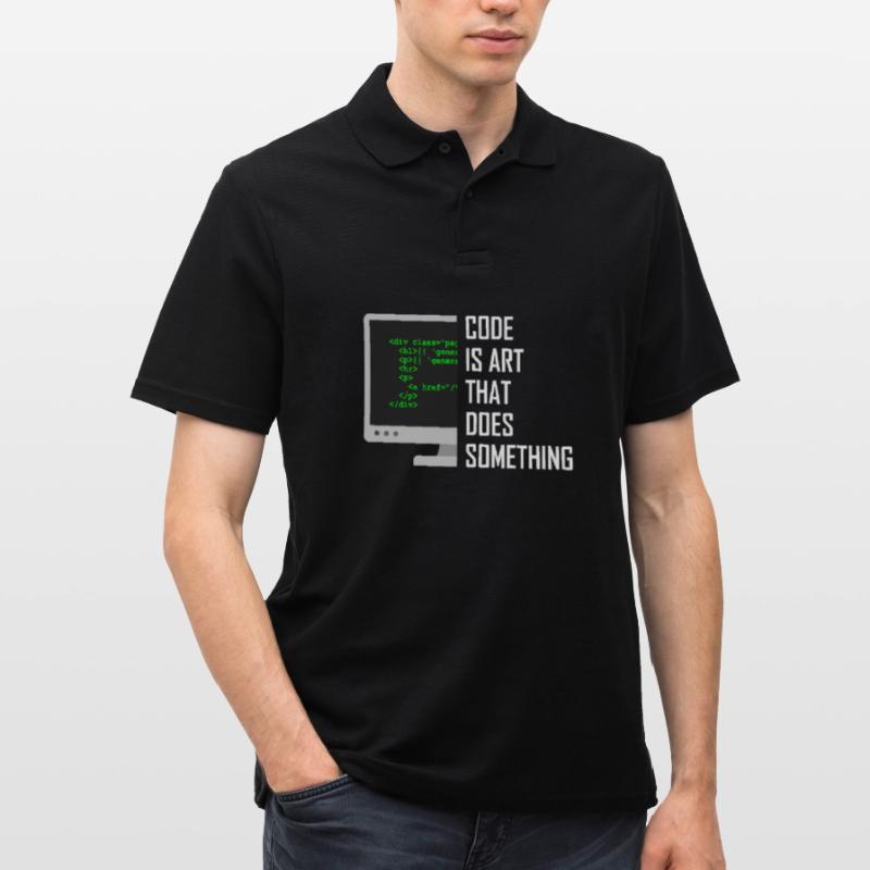 Informatiker Informatik Programmierer Geschenk Männer Poloshirt