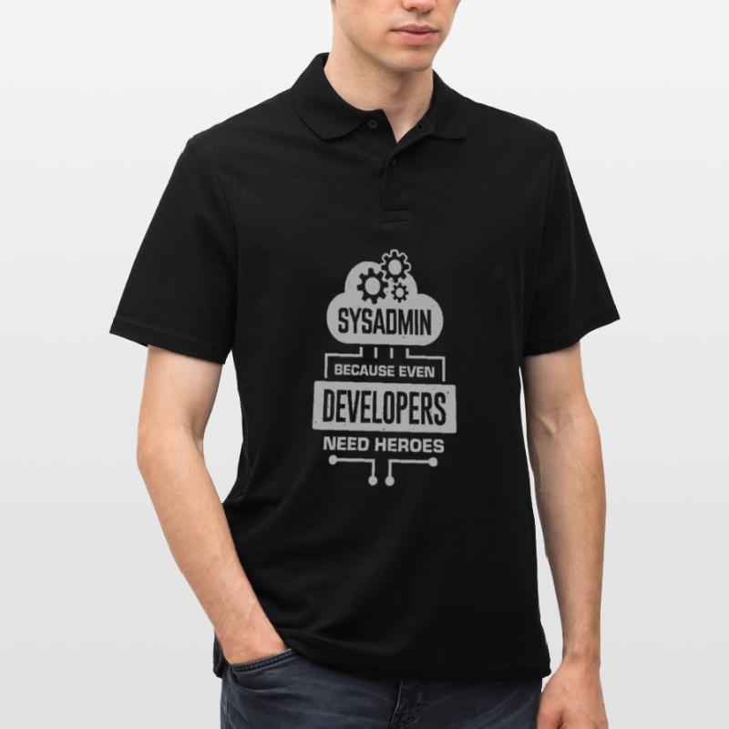 System Administrator Sysadmin Gift Men's Polo Shirt