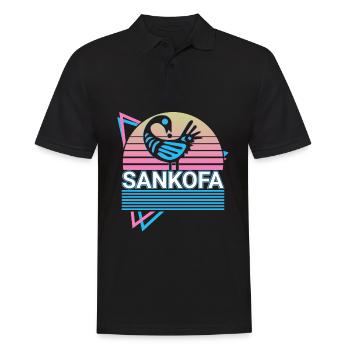 Sankofa Apprendre de l’Afrique de l’Ouest passée Annonce - Polo Homme - noir - Devant - Kai (181cm)