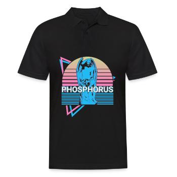 Phosphorus Griechischer Gott Antike griechische My - Männer Poloshirt - Schwarz - Vorne - Kai (181cm)