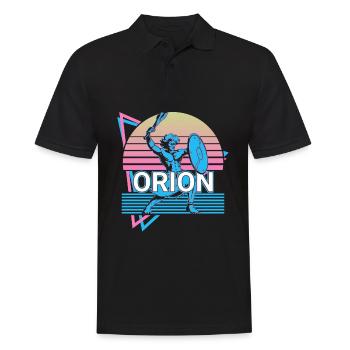 Chasseur de géants d’Orion Mythologie grecque antique Re - Polo Homme - noir - Devant - Kai (181cm)