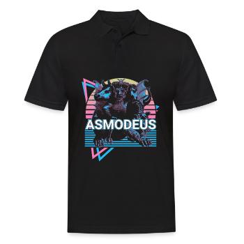Asmodée Prince des Démons Mythologie juive Heb - Polo Homme - noir - Devant - Kai (181cm)