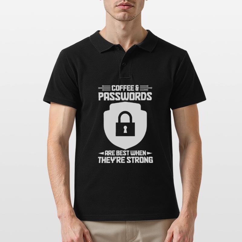 Cybersecurity Computer Security Cybersecurity Men's Polo Shirt