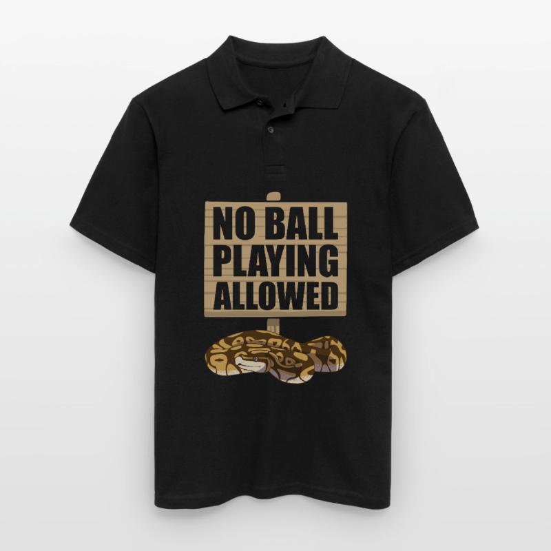 Drôle de boule Python Serpent Polo Homme