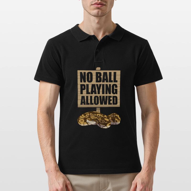 Drôle de boule Python Serpent Polo Homme