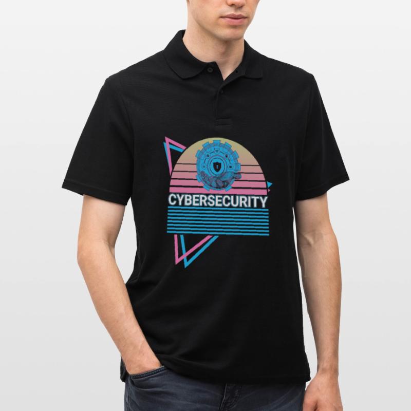 Cybersecurity Computer Security Cybersecurity Men's Polo Shirt
