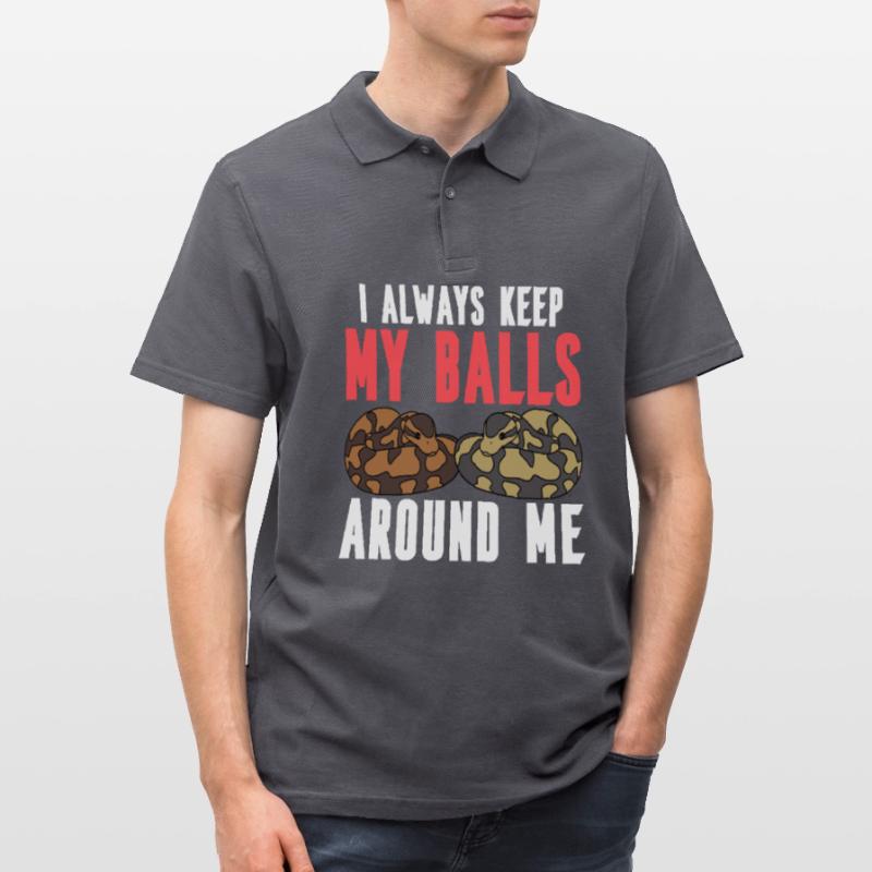 Serpent python boule Polo Homme